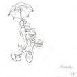 Jiminy Cricket Original Production Drawing #111 Cheap