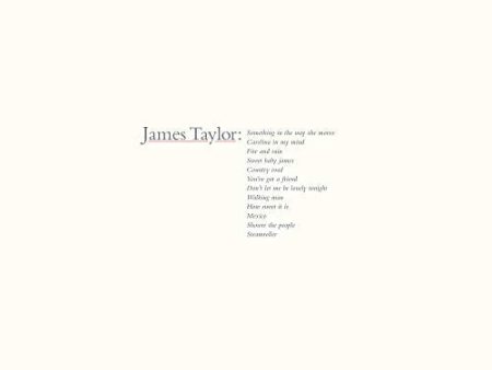 JAMES TAYLOR - JAMES TAYLOR S GREATEST HITS (2019 REMASTER) (VINYL) Online now