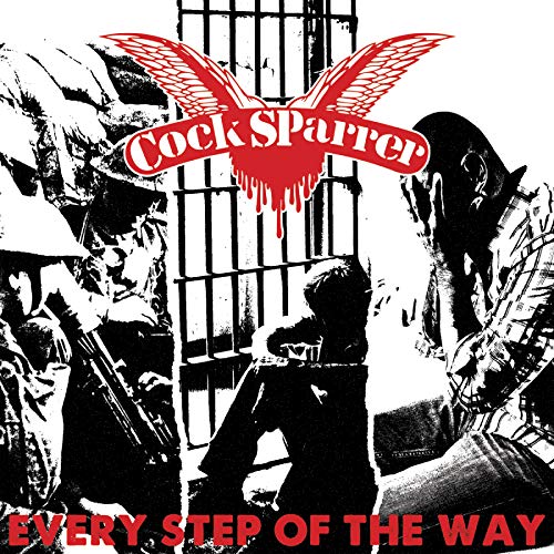 COCK SPARRER - EVERY STEP OF THE WAY (WHITE VINYL) Hot on Sale