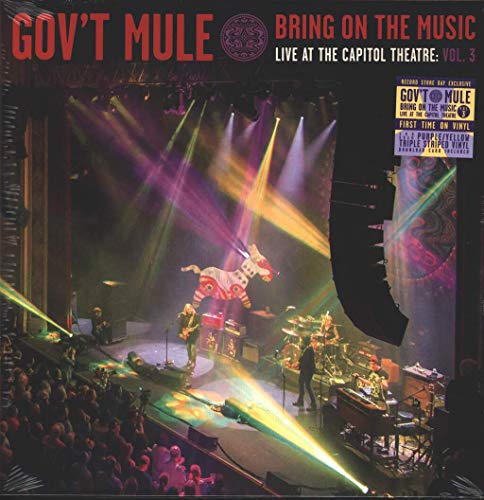 GOV T MULE - BRING ON THE MUSIC - LIVE AT THE CAPITOL THEATRE 3 (VINYL) Online Hot Sale