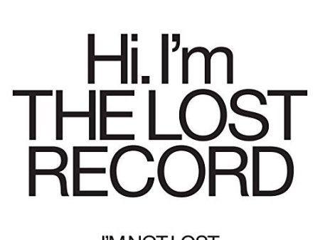 ESCAPE-ISM - LOST RECORD (VINYL) Online now