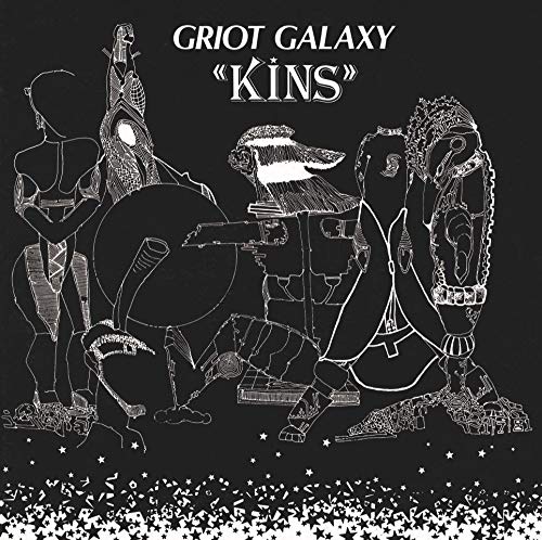 GRIOT GALAXY - KINS (BLACK-WHITE SPLATTER LIQUID DARKNESS VINYL) (I) (RSD) on Sale