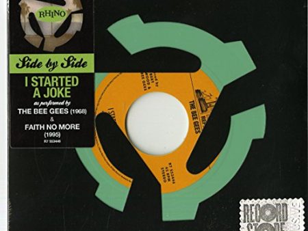 BEE GEES   FAITH NO MORE - SIDE BY SIDE: I STARTED A JOKE (VINYL) Supply