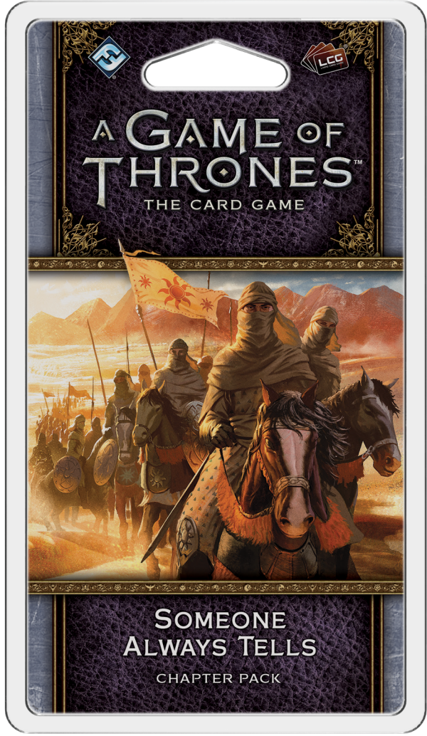 A Game of Thrones: The Card Game (Second Edition) - Someone Always Tells Discount