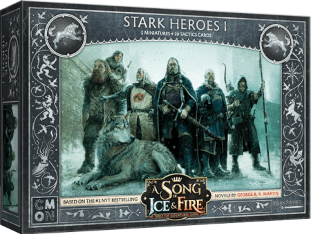 A Song of Ice & Fire: Tabletop Miniatures Game - Stark Heroes I on Sale