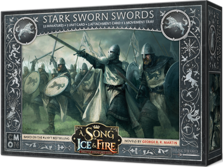 A Song of Ice & Fire: Tabletop Miniatures Game - Stark Sworn Swords For Cheap